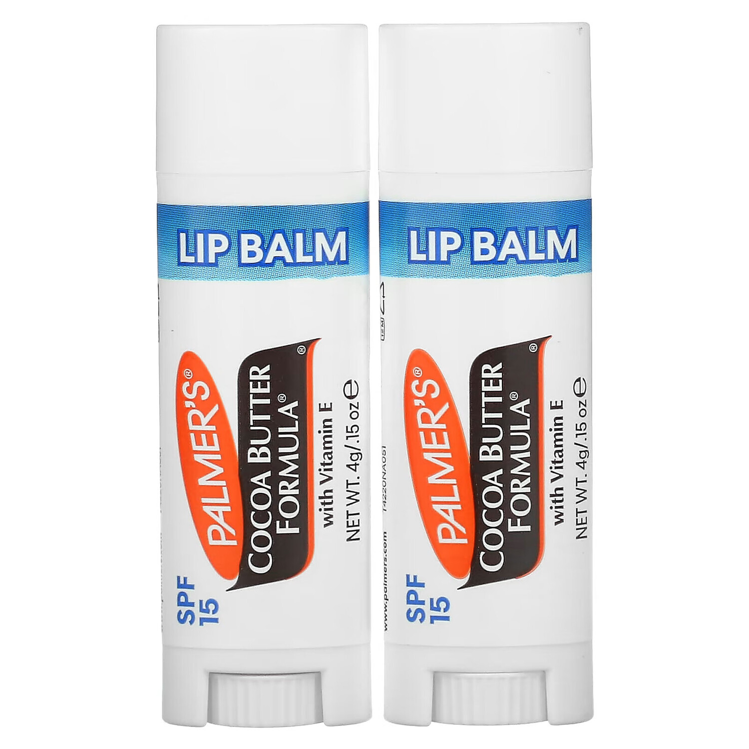 Palmer's, ультраувлажняющий бальзам для губ, с SPF 15, оригинальный, 2 упаковки, 8 г (0,30 унции)
Palmer's, ультраувлажняющий бальзам для губ, с SPF 15, оригинальный, 2 упаковки, 8 г (0,30 унции)