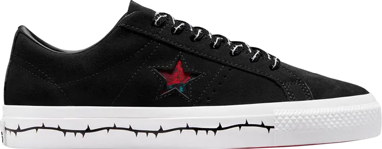 Кроссовки Converse One Star Pro Low Roses, черный
Кроссовки Converse One Star Pro Low Roses, черный