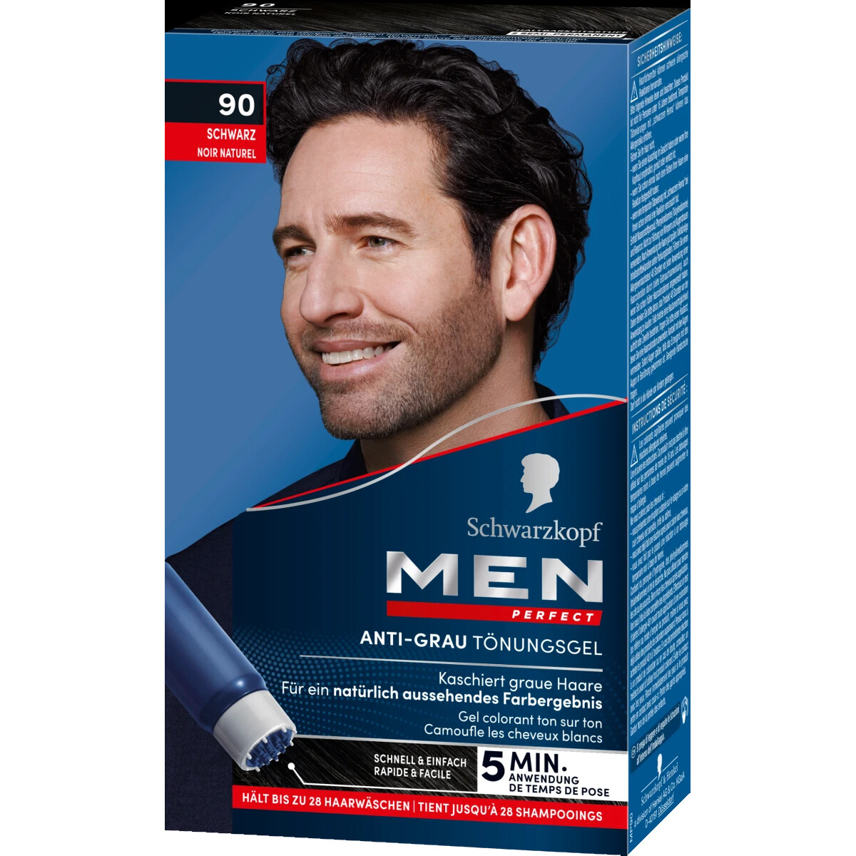 Краска для волос Schwarzkopf, 90 черный
Краска для волос Schwarzkopf, 90 черный