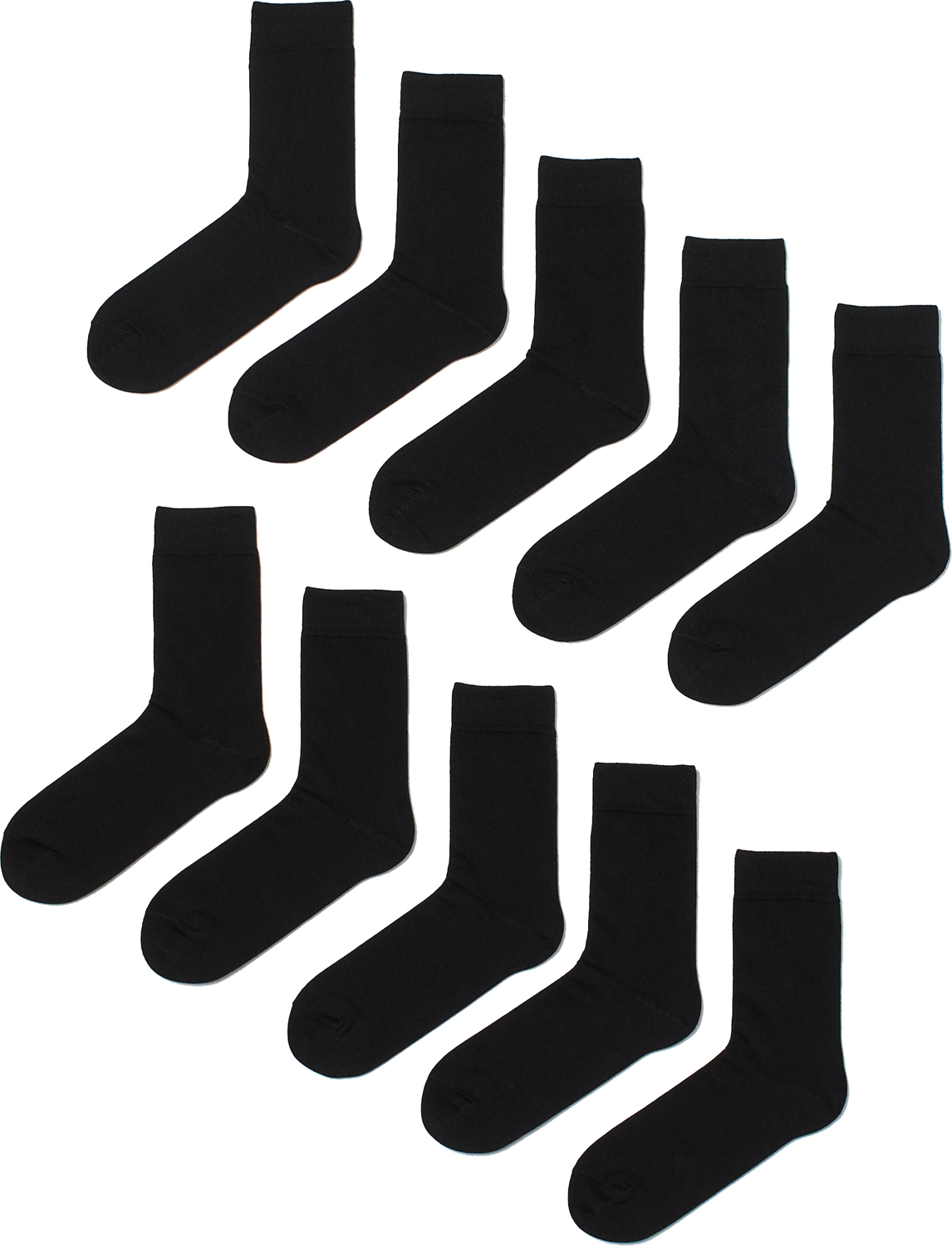 Набор носков H&M, 10 штук, черный
Набор носков H&M, 10 штук, черный