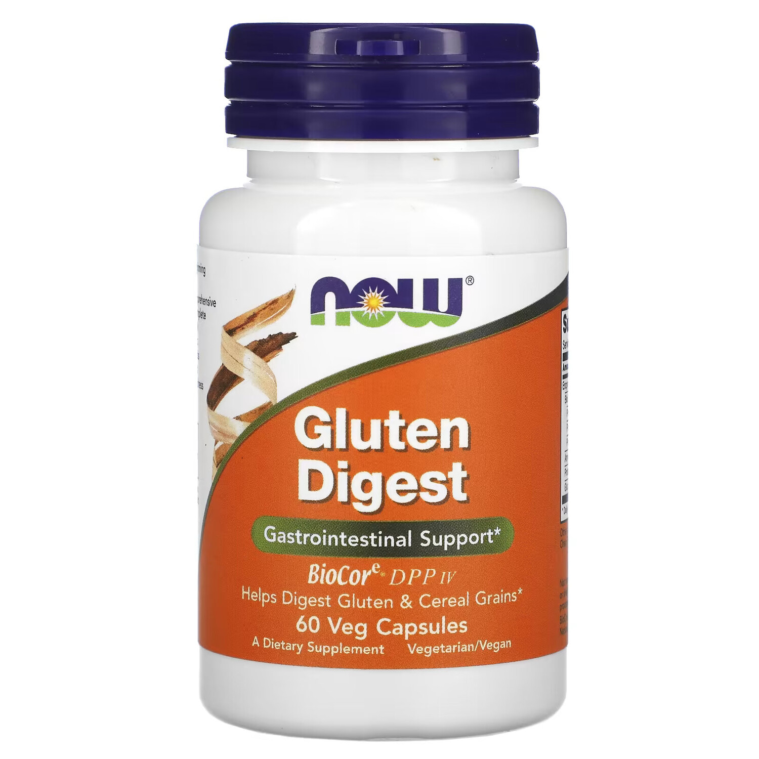 NOW Foods, Gluten Digest, добавка для переваривания глютена, 60 растительных капсул
NOW Foods, Gluten Digest, добавка для переваривания глютена, 60 растительных капсул