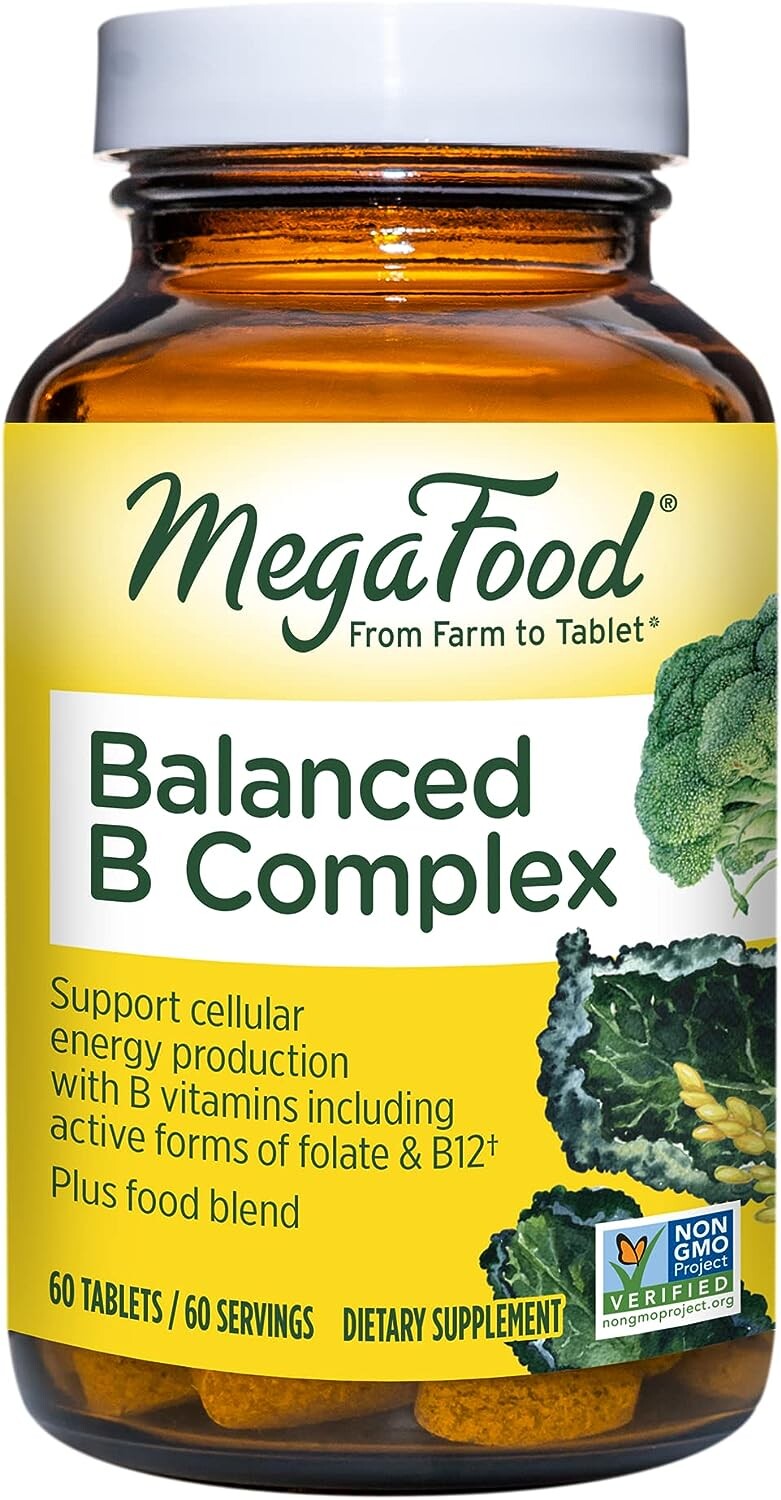 Витамины группы B MegaFood Balanced B Complex, 60 таблеток
Витамины группы B MegaFood Balanced B Complex, 60 таблеток