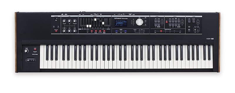 ROLAND V-COMBO VR-730 73-клавишный клавишный инструмент для живых выступлений
ROLAND V-COMBO VR-730 73-клавишный клавишный инструмент для живых выступлений
