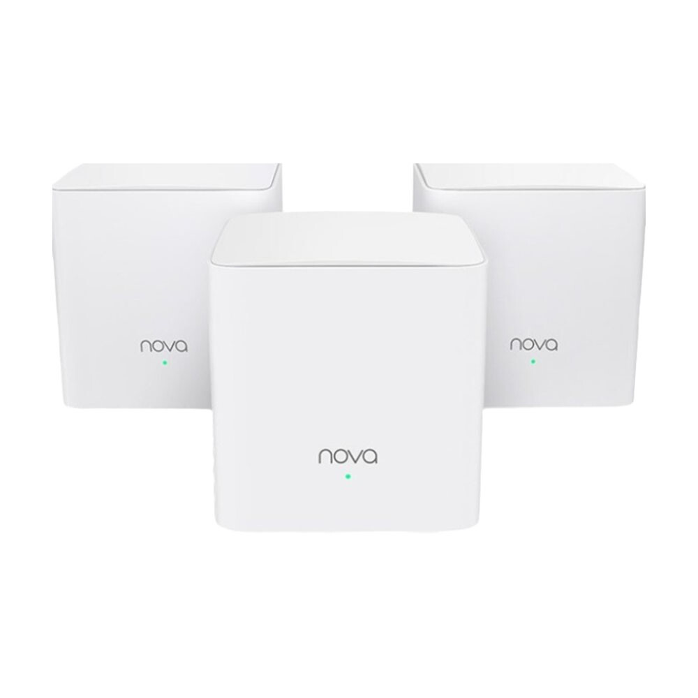 Wi-Fi роутер Tenda Nova AC1200 MW5c, +2 шт, белый
Wi-Fi роутер Tenda Nova AC1200 MW5c, +2 шт, белый