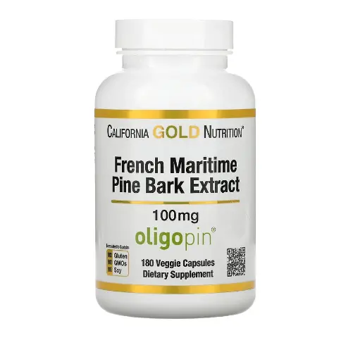 Полифенол-антиоксидант кора французской приморской сосны 100 мг 180 капсул California Gold Nutrition
Полифенол-антиоксидант кора французской приморской сосны 100 мг 180 капсул California Gold Nutrition