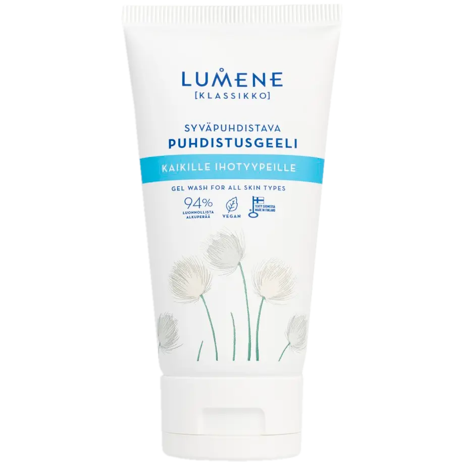 Lumene очищающий гель для лица, 150 мл
Lumene очищающий гель для лица, 150 мл