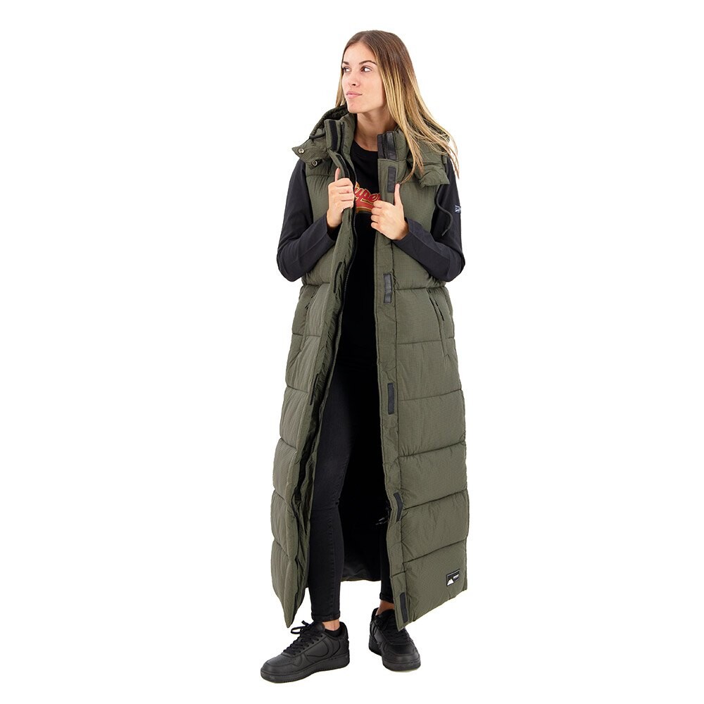 Жилет Superdry Ripstop Longline Down Vest, зеленый
Жилет Superdry Ripstop Longline Down Vest, зеленый