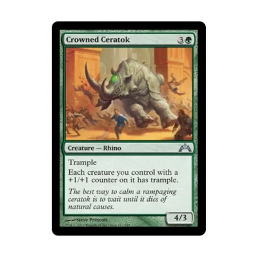 CCG Коронованный Цераток (U), MTG - Gatecrash
CCG Коронованный Цераток (U), MTG - Gatecrash
