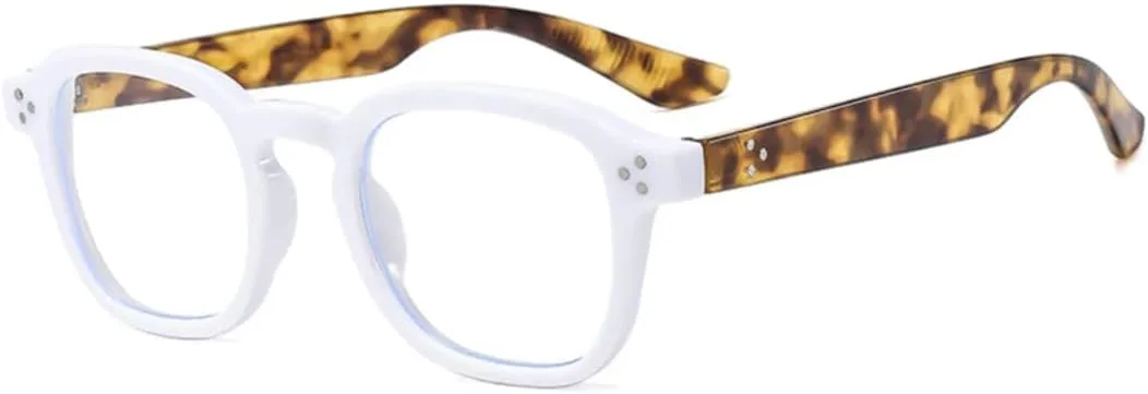 Ретро квадратные женские солнцезащитные очки с заклепками, мужские прозрачные градиентные очки с защитой от УФ-излучения UV400 TVTBBVV, White Leopard Clear
Ретро квадратные женские солнцезащитные очки с заклепками, мужские прозрачные градиентные очки с защитой от УФ-излучения UV400 TVTBBVV, White Leopard Clear