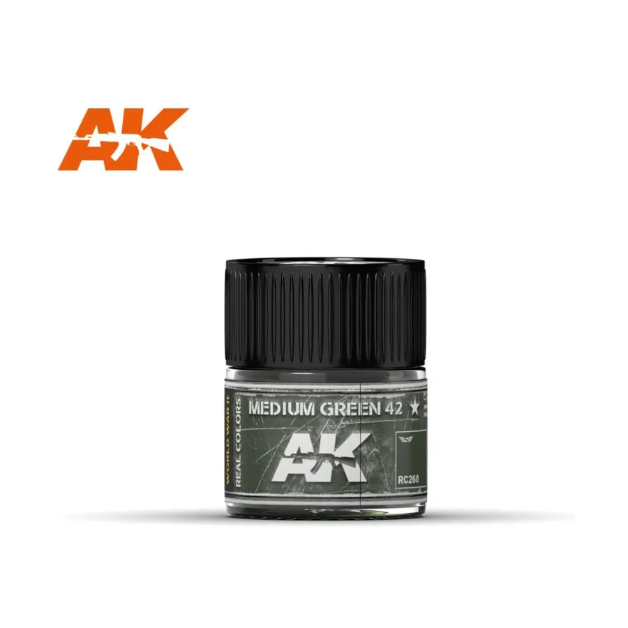 Средне-зеленый, Paint - Real Color (AK-Interactive)
Средне-зеленый, Paint - Real Color (AK-Interactive)