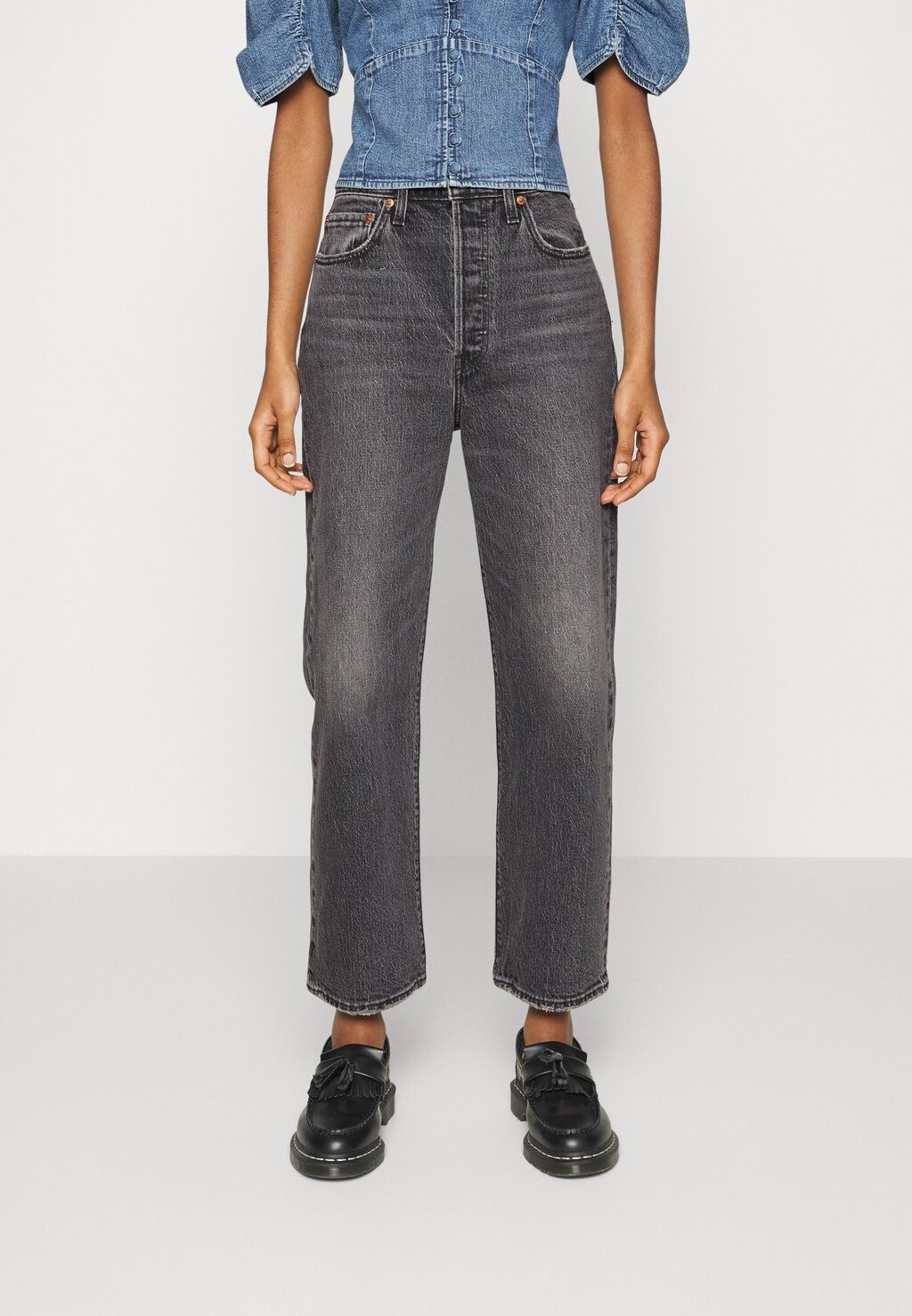 Джинсы прямого кроя Levi's, черный 
Джинсы прямого кроя Levi's, черный