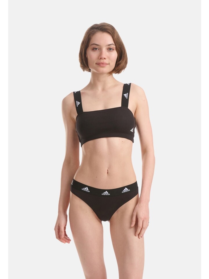 Бюстье adidas Bandeau, черный
Бюстье adidas Bandeau, черный