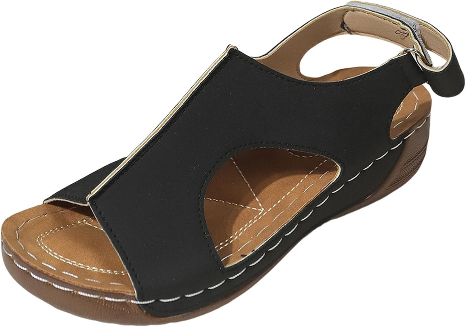 Женские ортопедические сандалии ZWRXW, с открытым носком и ремешком на щиколотке, повседневные сандалии на платформе, летние элегантные сандалии на танкетке, винтажные пляжные туфли с регулируемым ремешком, черный
Женские ортопедические сандалии ZWRXW, с открытым носком и ремешком на щиколотке, повседневные сандалии на платформе, летние элегантные сандалии на танкетке, винтажные пляжные туфли с регулируемым ремешком, черный