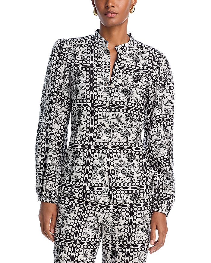 Рубашка с принтом "Tile" - эксклюзивная AQUA, черный 
Рубашка с принтом "Tile" - эксклюзивная AQUA, черный