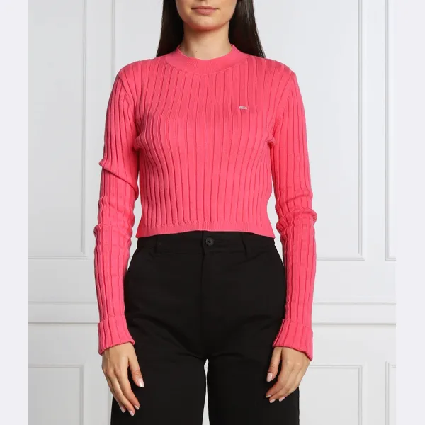 Укороченный свитер Tommy Hilfiger, розовый
Укороченный свитер Tommy Hilfiger, розовый