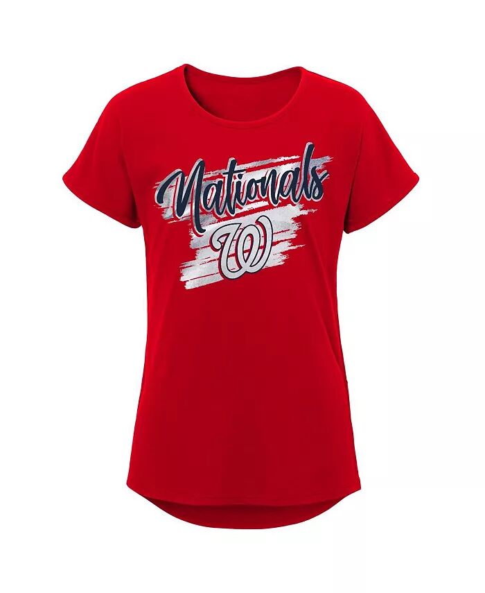 Футболка Big Girls Red Washington Nationals Dream с круглым вырезом Outerstuff
Футболка Big Girls Red Washington Nationals Dream с круглым вырезом Outerstuff