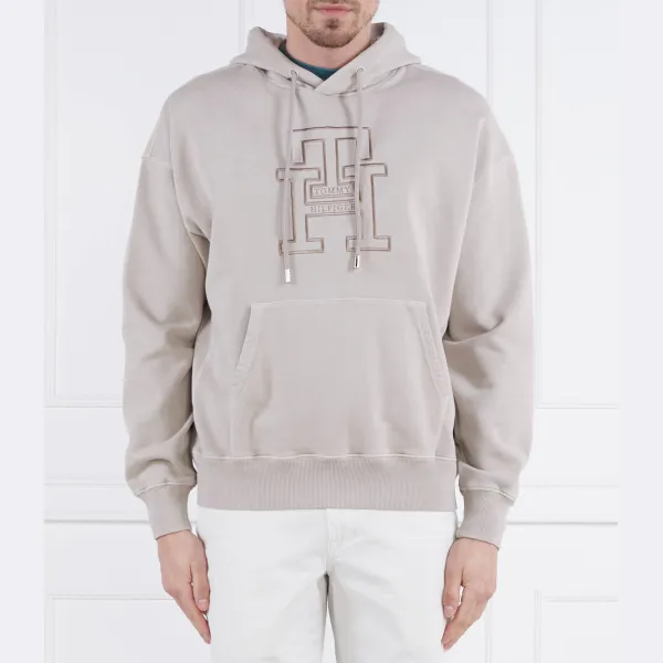 Толстовка прямого кроя Imd Clothes Tommy Hilfiger, бежевый 
Толстовка прямого кроя Imd Clothes Tommy Hilfiger, бежевый