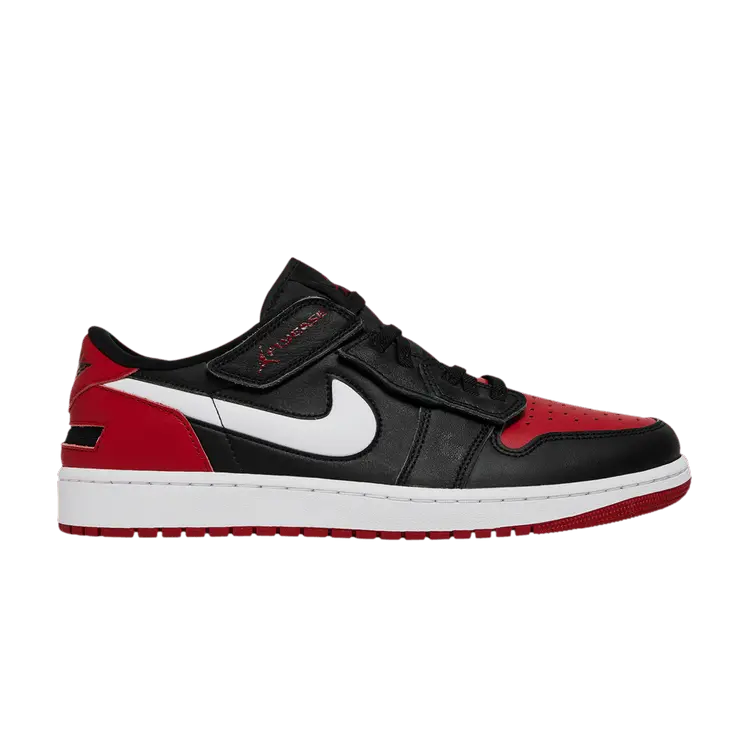 Кроссовки Air Jordan Air Jordan 1 Low FlyEase 'Alternate Bred Toe', черный 
Кроссовки Air Jordan Air Jordan 1 Low FlyEase 'Alternate Bred Toe', черный