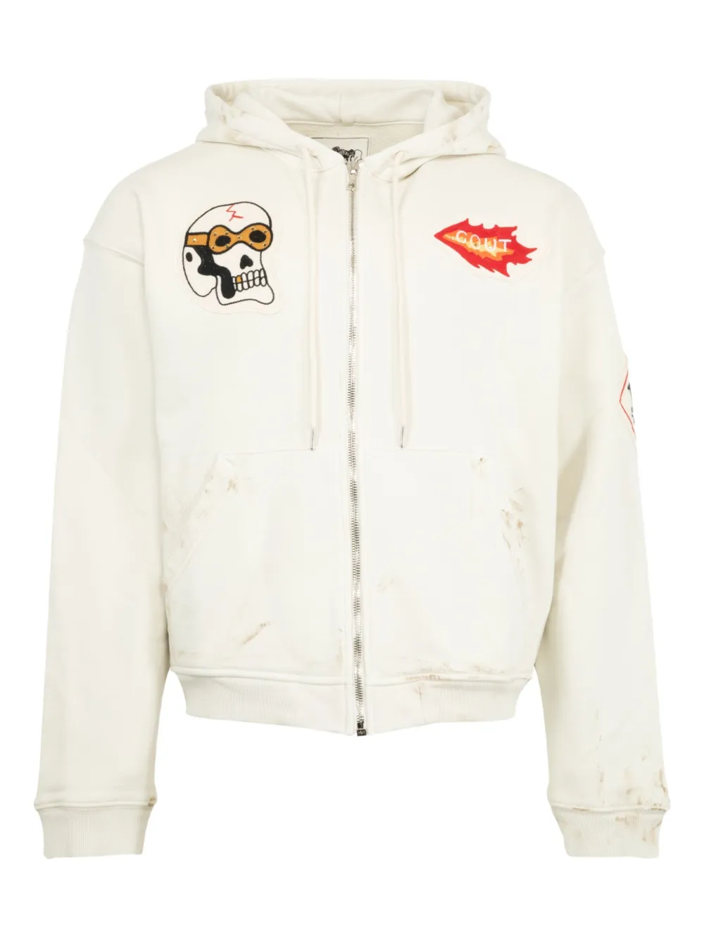 Худи на молнии с графичным принтом cout de la liberte, белый
Худи на молнии с графичным принтом cout de la liberte, белый