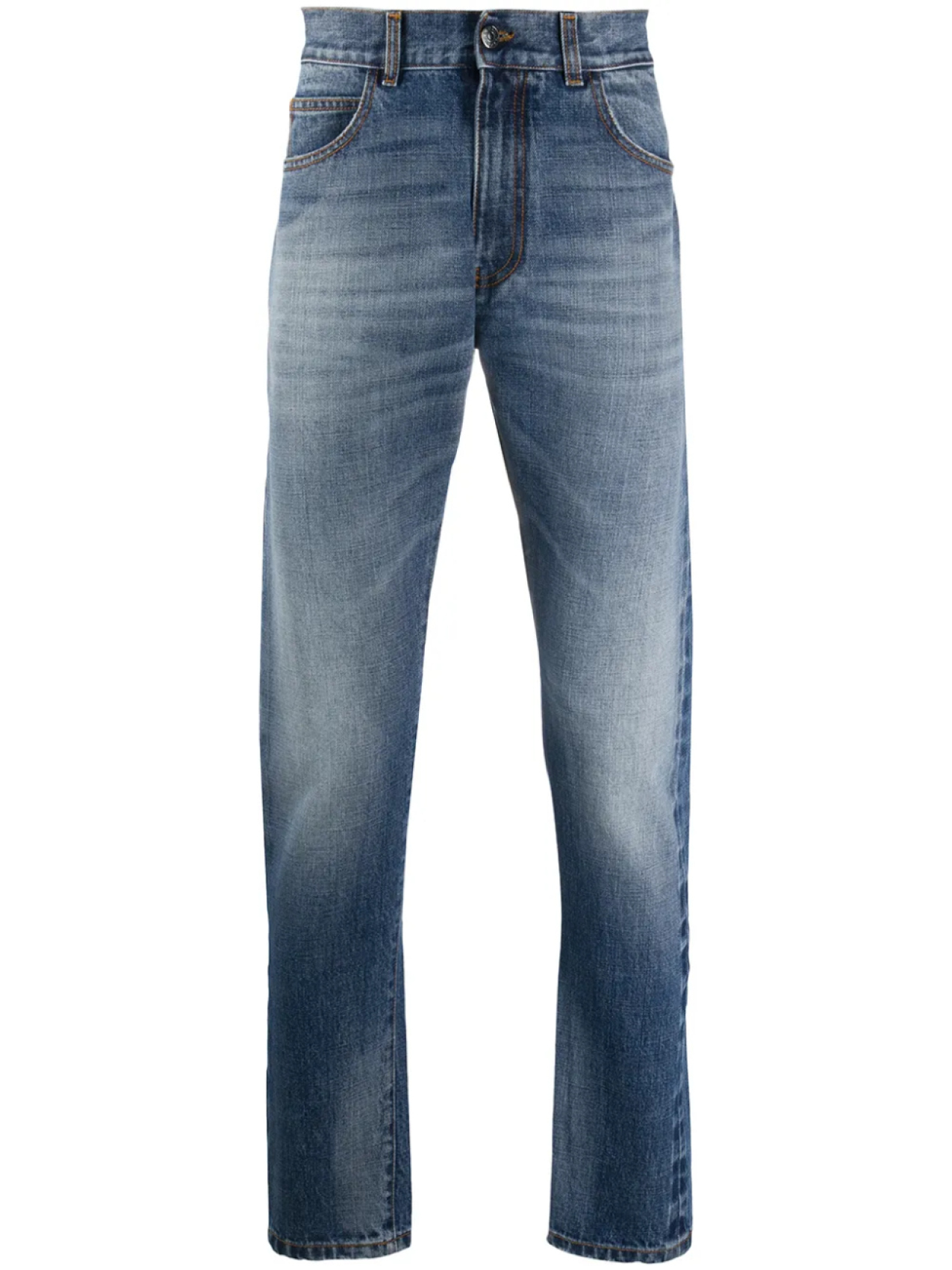 Paura прямые джинсы средней посадки, синий
Paura прямые джинсы средней посадки, синий