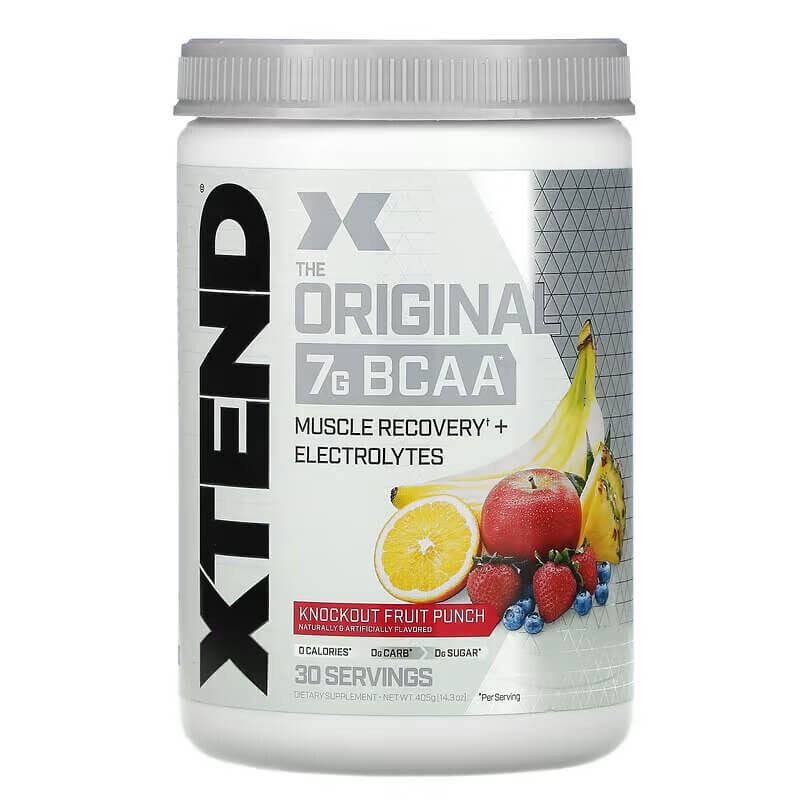 Аминокислоты BCAA Xtend со вкусом фруктового пунша 7г, 405 г
Аминокислоты BCAA Xtend со вкусом фруктового пунша 7г, 405 г