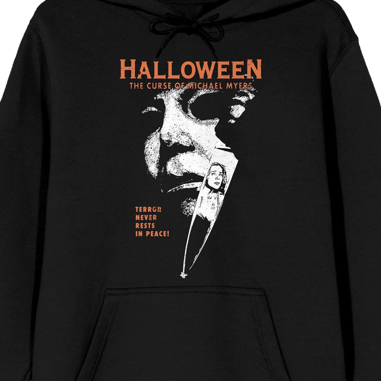 Мужская толстовка с графическим рисунком и плакатом «Хэллоуин 6 Майкла Майерса» Licensed Character
Мужская толстовка с графическим рисунком и плакатом «Хэллоуин 6 Майкла Майерса» Licensed Character