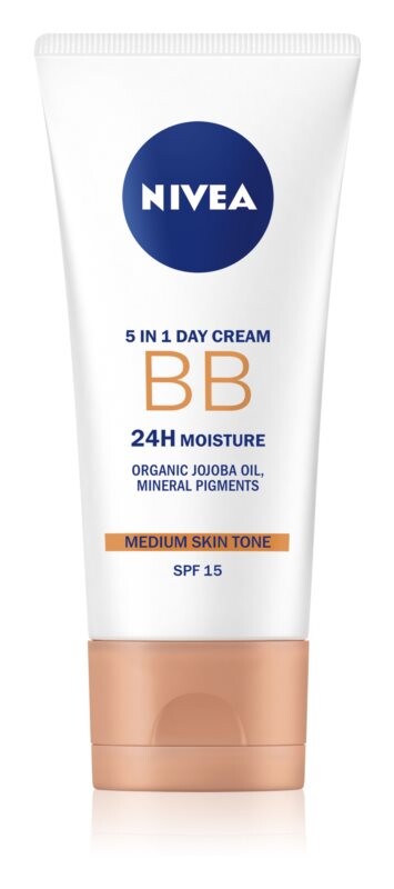Дневной крем Nivea BB Cream, оттенок Medium 50 мл
Дневной крем Nivea BB Cream, оттенок Medium 50 мл