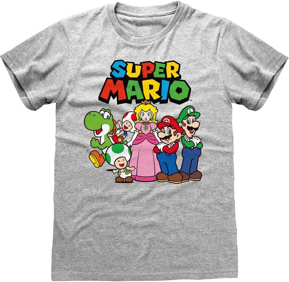 Футболка Super Mario, серый
Футболка Super Mario, серый