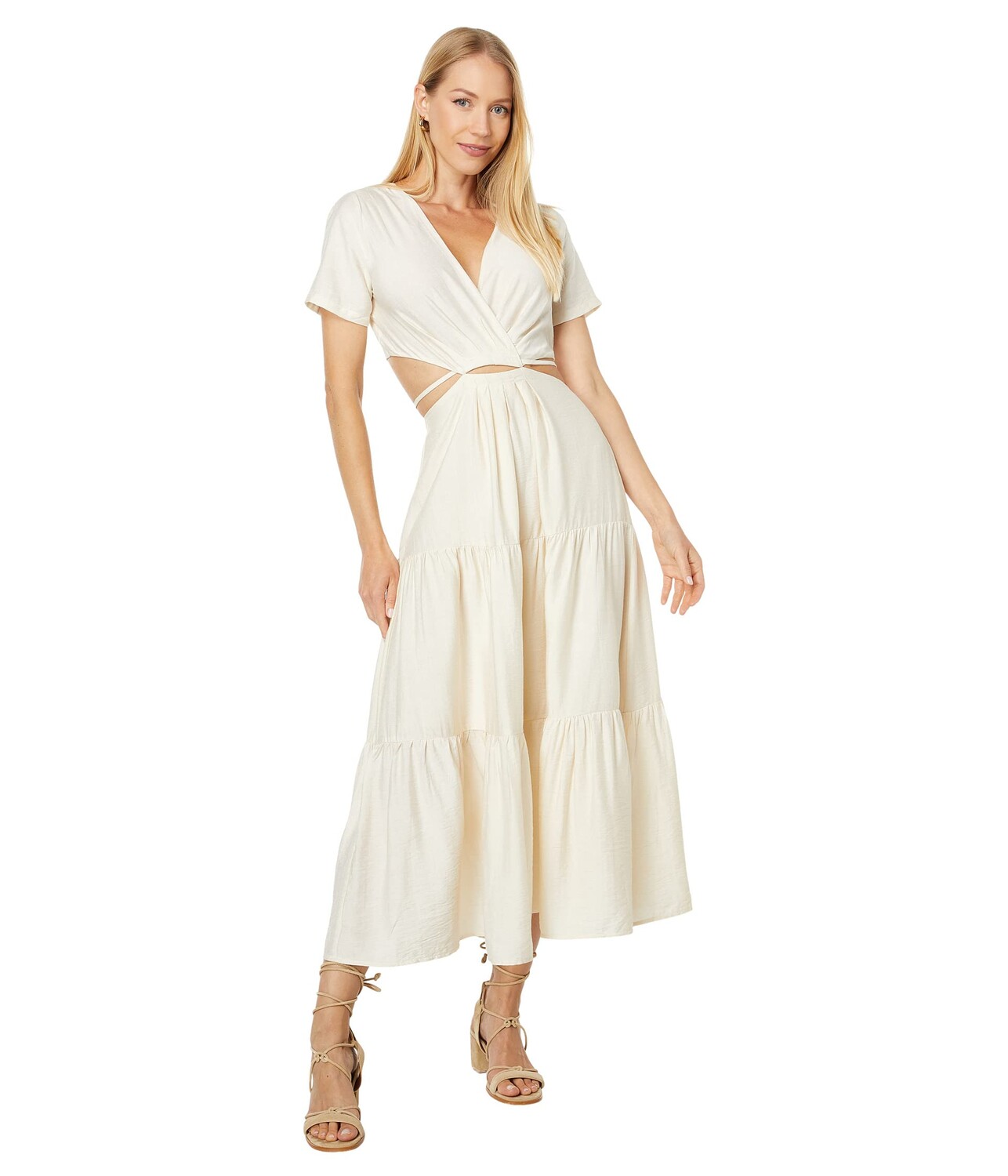Платье MOON RIVER, Twist Front Maxi Dress
Платье MOON RIVER, Twist Front Maxi Dress
