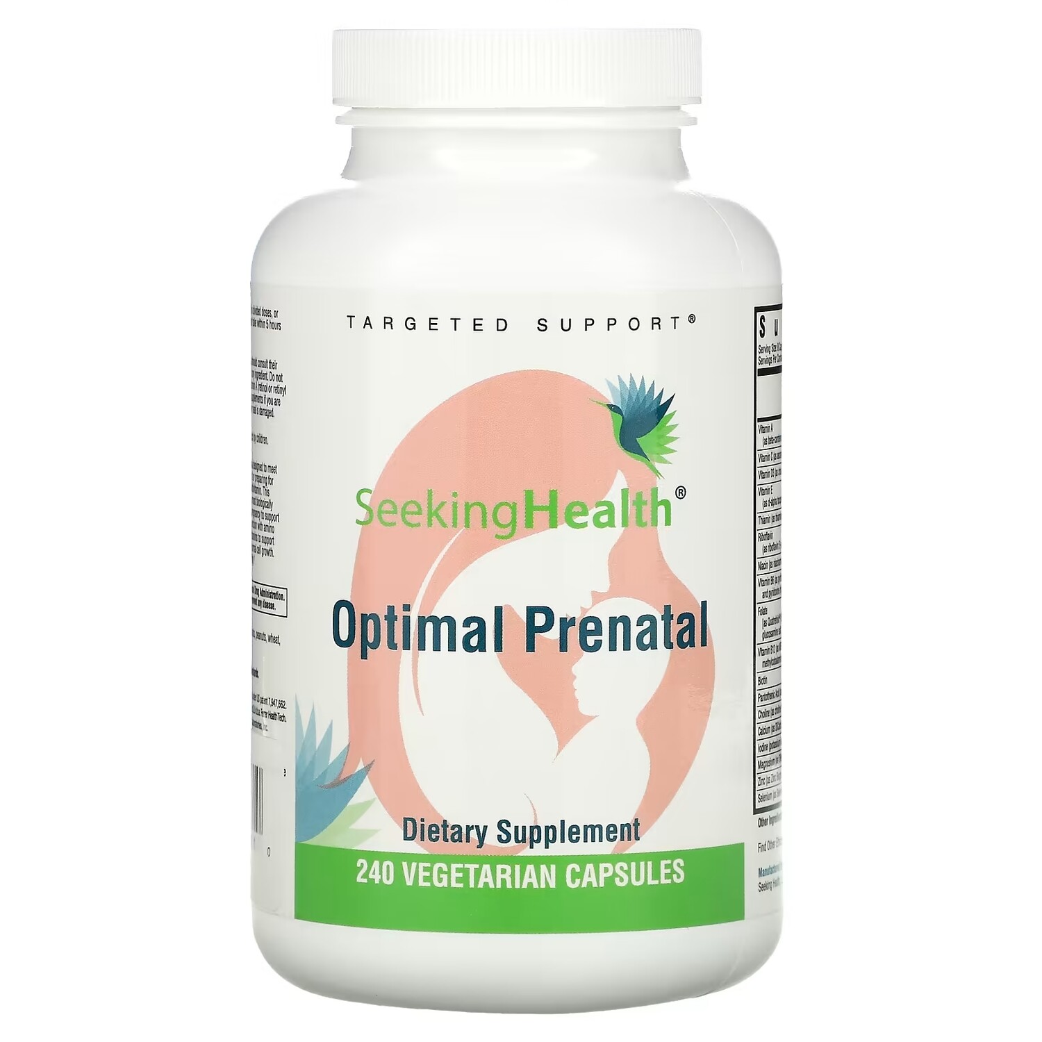 Seeking Health Optimal Prenatal, 240 вегетарианских капсул
Seeking Health Optimal Prenatal, 240 вегетарианских капсул