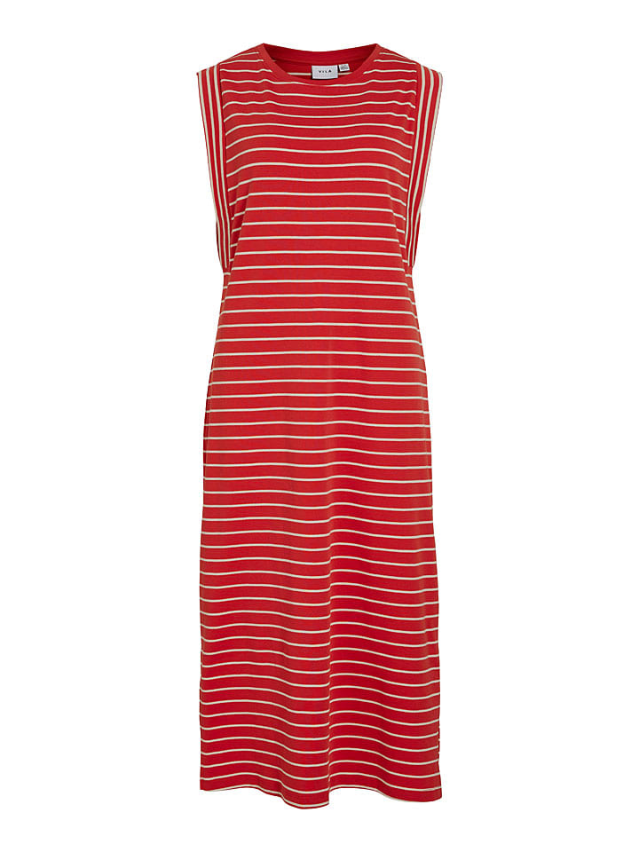 Платье до колена Vila, красно-белый
Платье до колена Vila, красно-белый