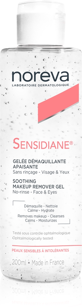 Успокаивающий гель для снятия макияжа Sensidiane Noreva, 200 мл
Успокаивающий гель для снятия макияжа Sensidiane Noreva, 200 мл