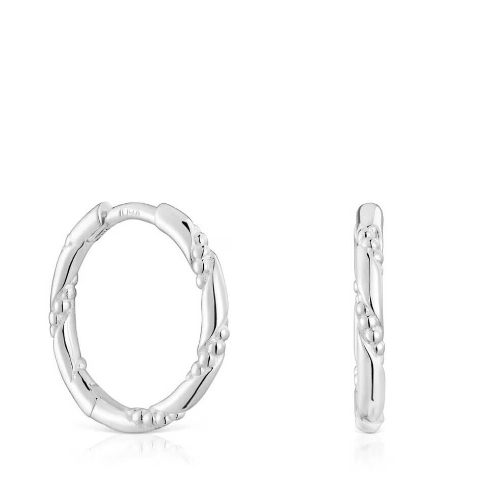 Серьги-кольца Tous Twisted, 12 мм, серебро
Серьги-кольца Tous Twisted, 12 мм, серебро
