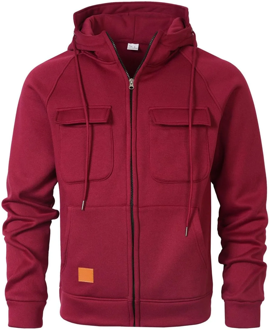 Толстовка с капюшоном для мужчин, флисовая, на молнии, с карманами
Толстовка с капюшоном для мужчин, флисовая, на молнии, с карманами