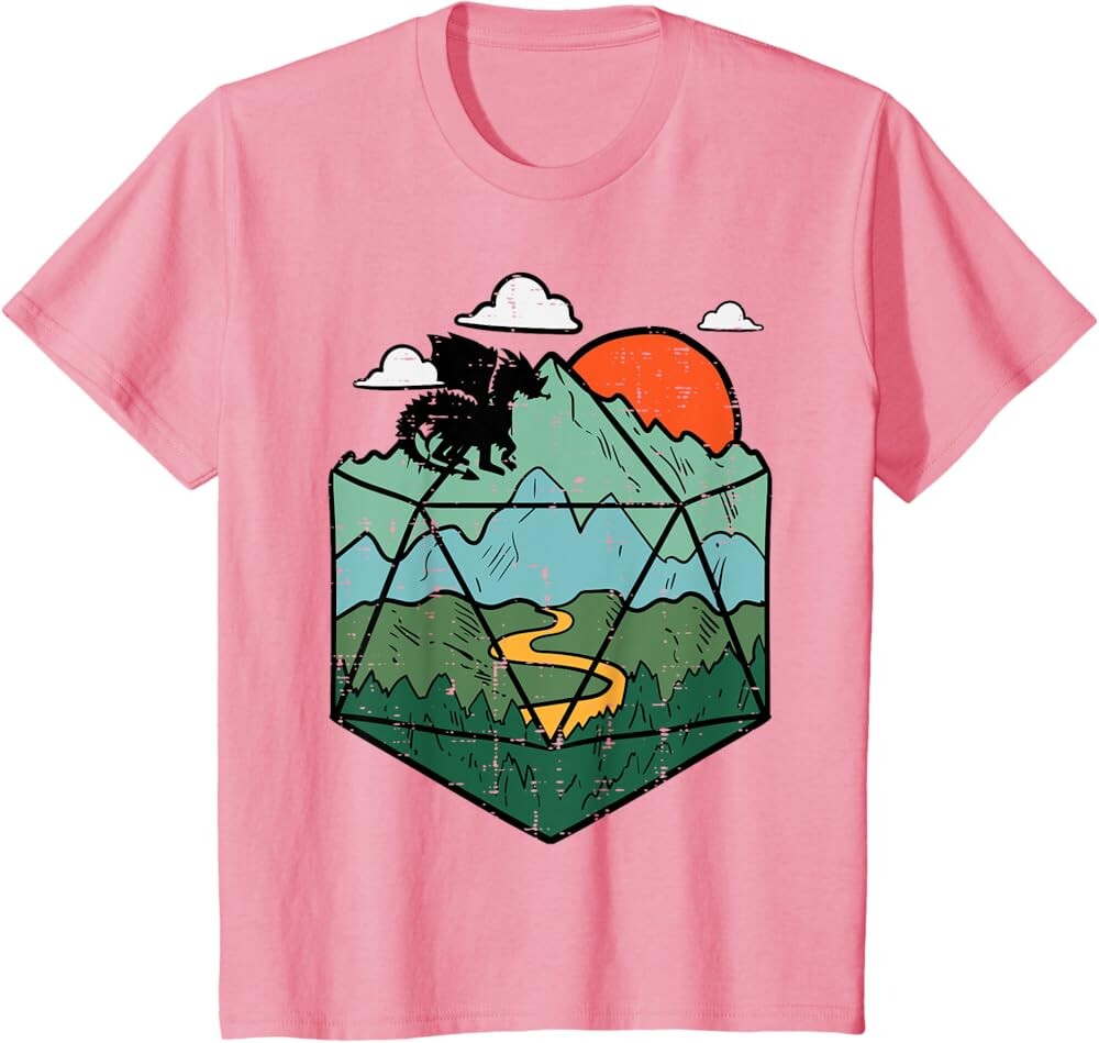 Детская футболка RPG Mountain Gamer, розовый
Детская футболка RPG Mountain Gamer, розовый