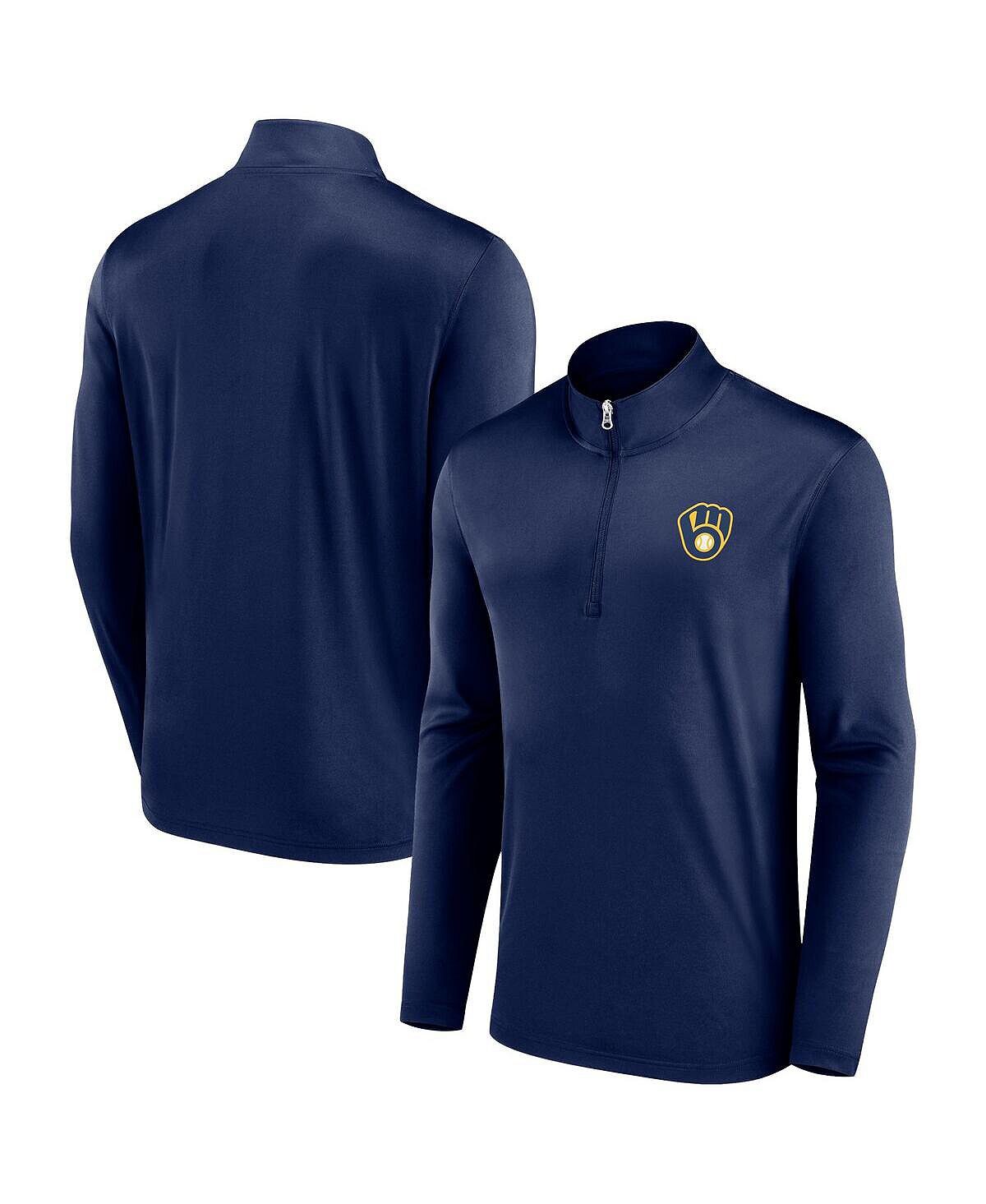 Мужская фирменная темно-синяя куртка milwaukee brewers underdog mindset с молнией на четверть Fanatics, синий
Мужская фирменная темно-синяя куртка milwaukee brewers underdog mindset с молнией на четверть Fanatics, синий