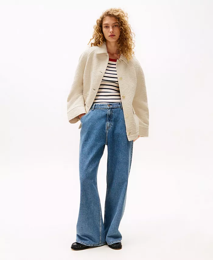 Женская куртка на пуговицах с накладными карманами от Sofia Richie Grainge Tommy Hilfiger, коричневый/бежевый
Женская куртка на пуговицах с накладными карманами от Sofia Richie Grainge Tommy Hilfiger, коричневый/бежевый