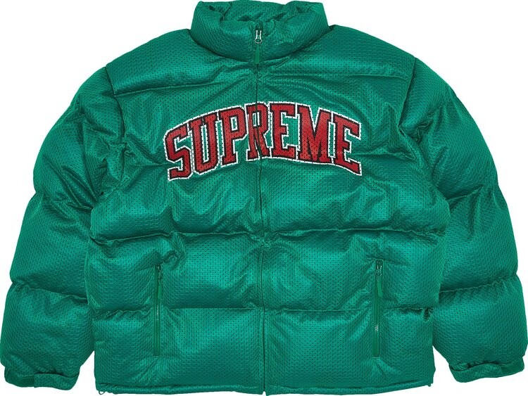 Пуховик Supreme Mesh Jersey Puffer Jacket 'Green', зеленый
Пуховик Supreme Mesh Jersey Puffer Jacket 'Green', зеленый