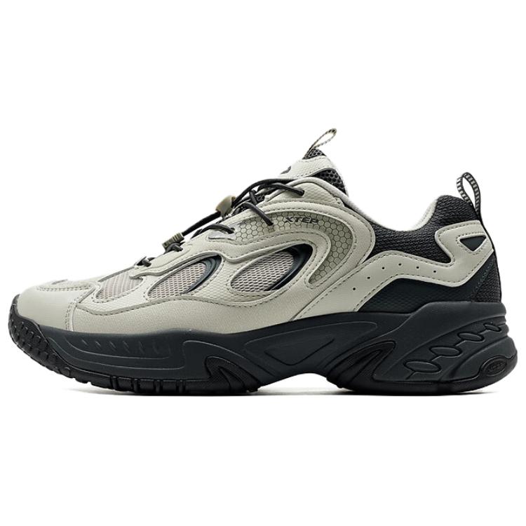 XTEP Легкие влагоотводящие низкие массивные кроссовки мужские серо-черные
XTEP Легкие влагоотводящие низкие массивные кроссовки мужские серо-черные