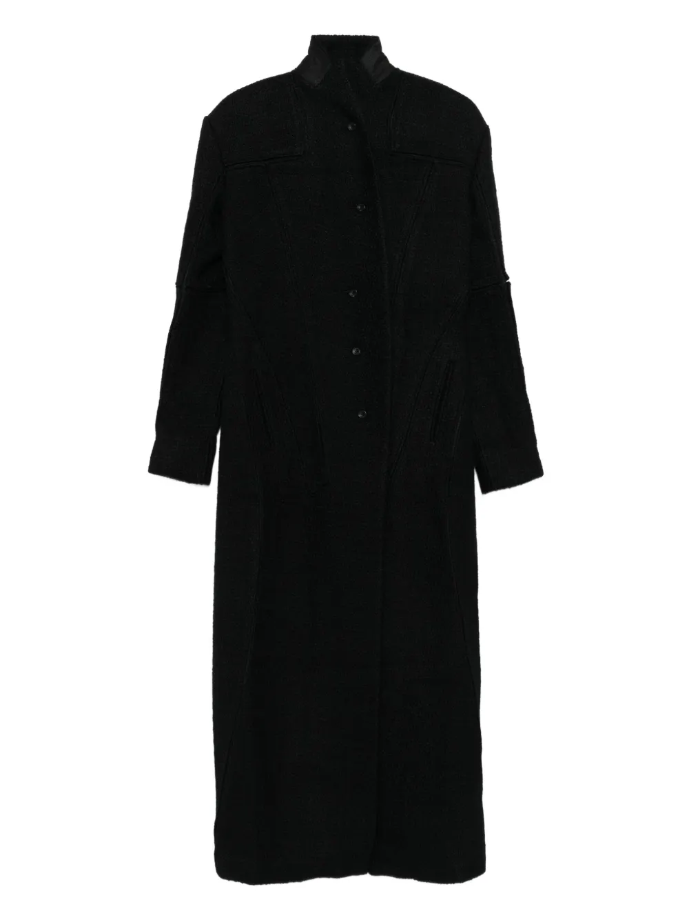 Фактурное пальто YEHUAFAN, черный
Фактурное пальто YEHUAFAN, черный