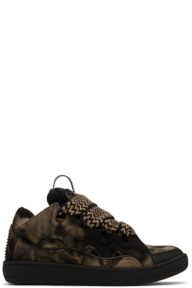 Кроссовки из денима с черно-коричневым узором Lanvin
Кроссовки из денима с черно-коричневым узором Lanvin