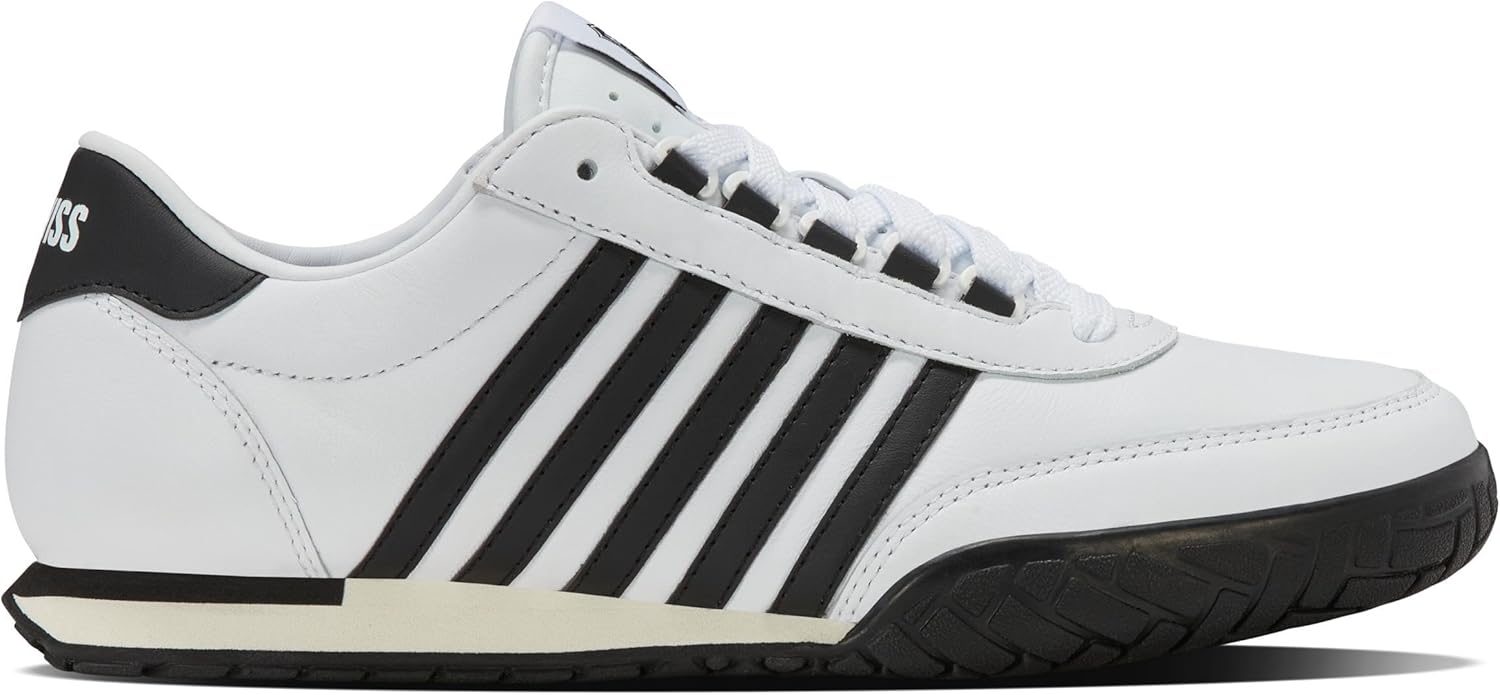 Мужские кроссовки K-Swiss Vintage Trainer LTH, белый/черный
Мужские кроссовки K-Swiss Vintage Trainer LTH, белый/черный