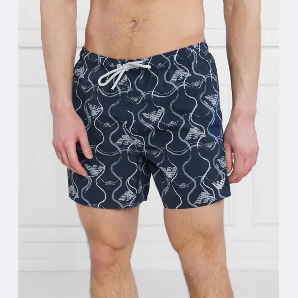 Купальные шорты стандартного кроя Emporio Armani, синий
Купальные шорты стандартного кроя Emporio Armani, синий