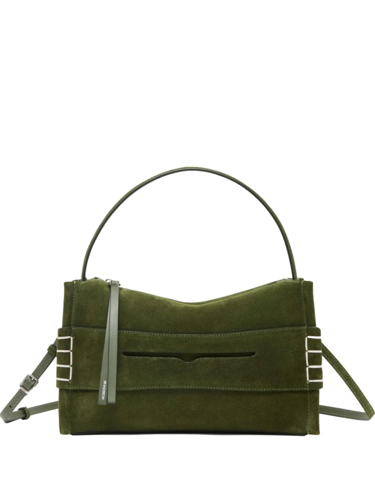 Сумка через плечо средней высоты Loafer JW Anderson, зеленый
Сумка через плечо средней высоты Loafer JW Anderson, зеленый