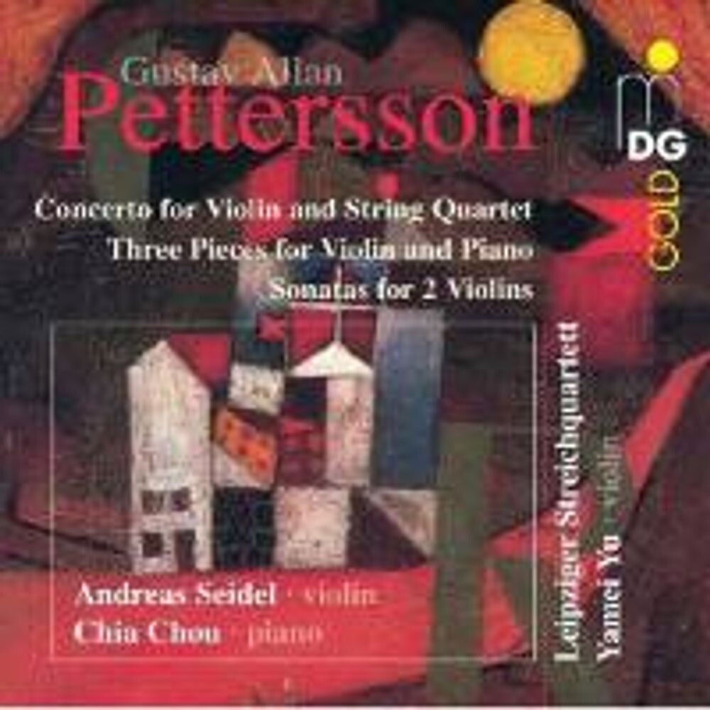 Диск CD Pettersson: Concerto For Violin And String Quartet / Three Pieces For Viollin and Piano / Sonatas For 2 Violins - Allan Pettersson
Диск CD Pettersson: Concerto For Violin And String Quartet / Three Pieces For Viollin and Piano / Sonatas For 2 Violins - Allan Pettersson