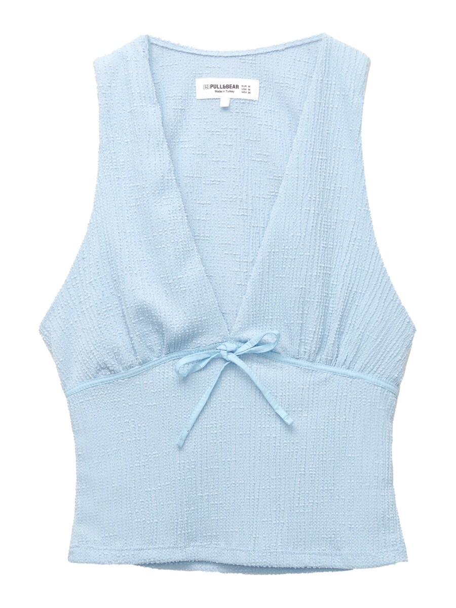Топ Pull&Bear Pull&Bear , Sky blue
Топ Pull&Bear Pull&Bear , Sky blue