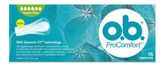 О.Б. Тампоны ProComfort Super Plus 16 шт., O.B.
О.Б. Тампоны ProComfort Super Plus 16 шт., O.B.