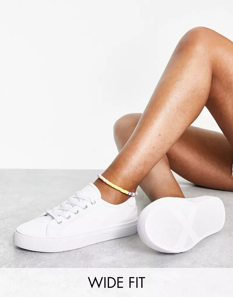 Белые широкие кроссовки на шнуровке ASOS Dizzy, Белый, Белые широкие кроссовки на шнуровке ASOS Dizzy
Белые широкие кроссовки на шнуровке ASOS Dizzy, Белый, Белые широкие кроссовки на шнуровке ASOS Dizzy