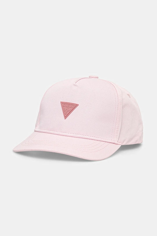 Детская хлопковая кепка с козырьком Guess, розовый
Детская хлопковая кепка с козырьком Guess, розовый
