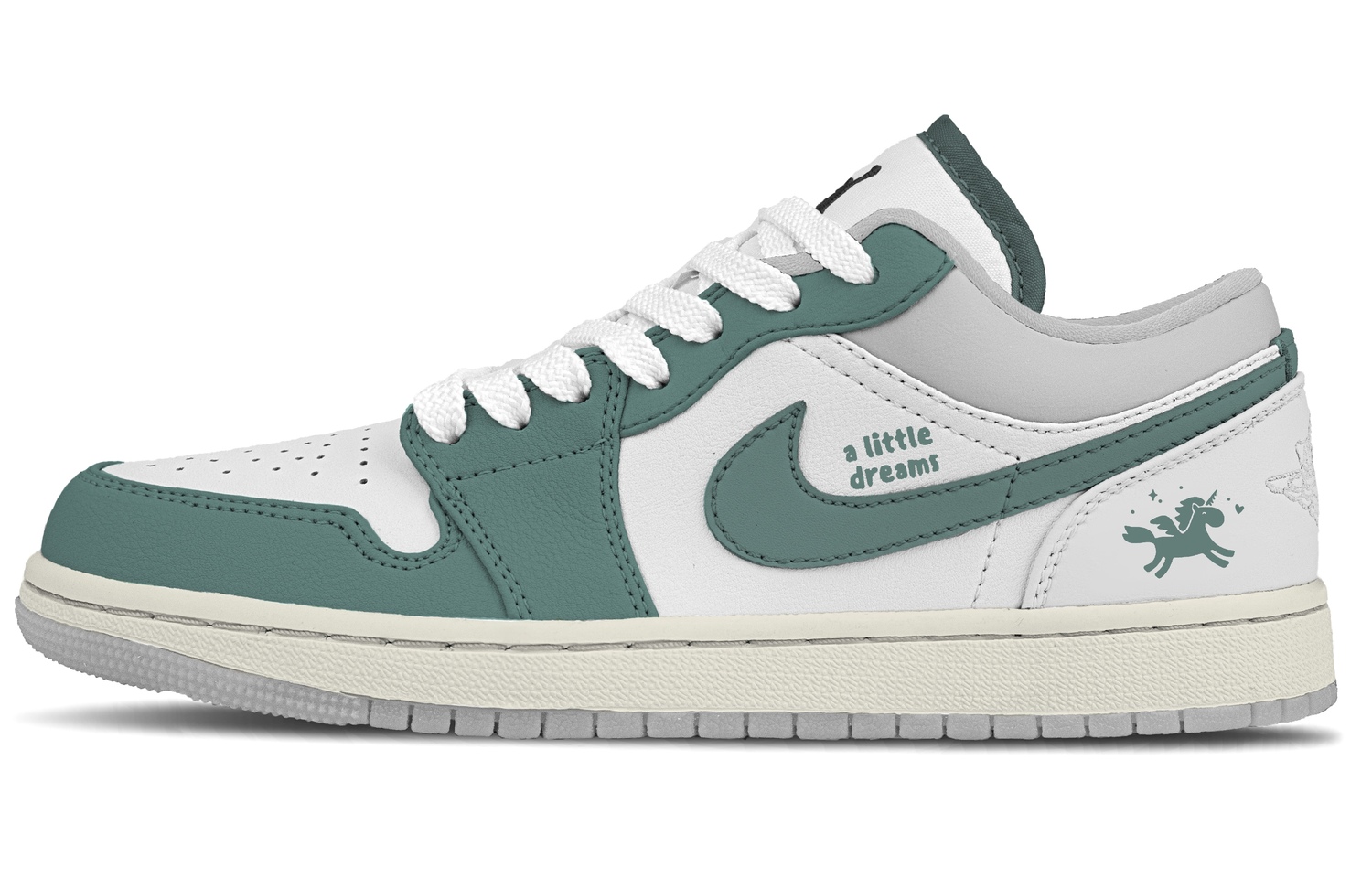 Jordan Air 1 Green Dreams Abrasion Resistant Low top Vintage Basketball Shoes мужские Asphalt Gray
Jordan Air 1 Green Dreams Abrasion Resistant Low top Vintage Basketball Shoes мужские Asphalt Gray